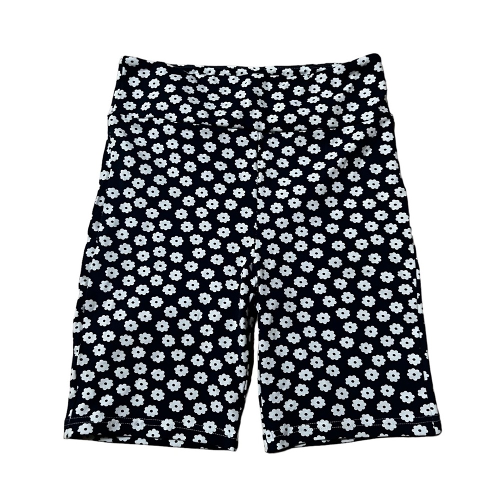LuLaRoe Floral Bike Shorts Size Medium